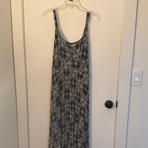 Torrid Black and White Floral Maxi Dress